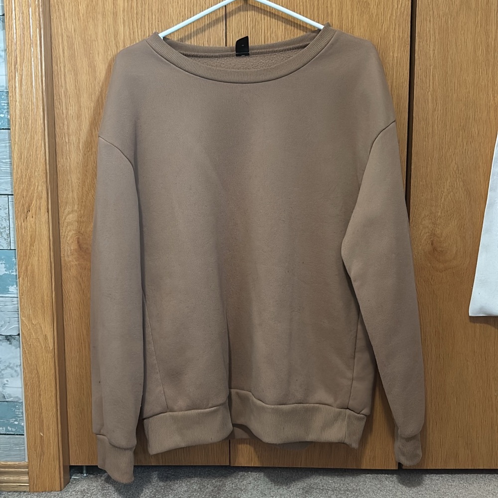 Unisex Tan Sweater